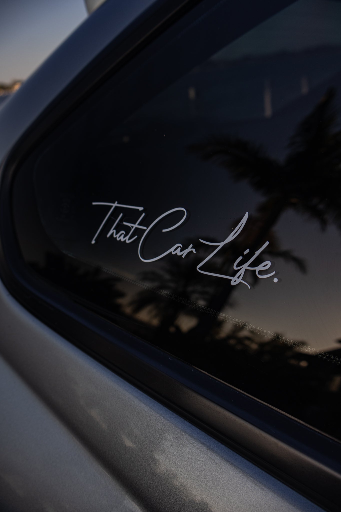 Large Script Decal