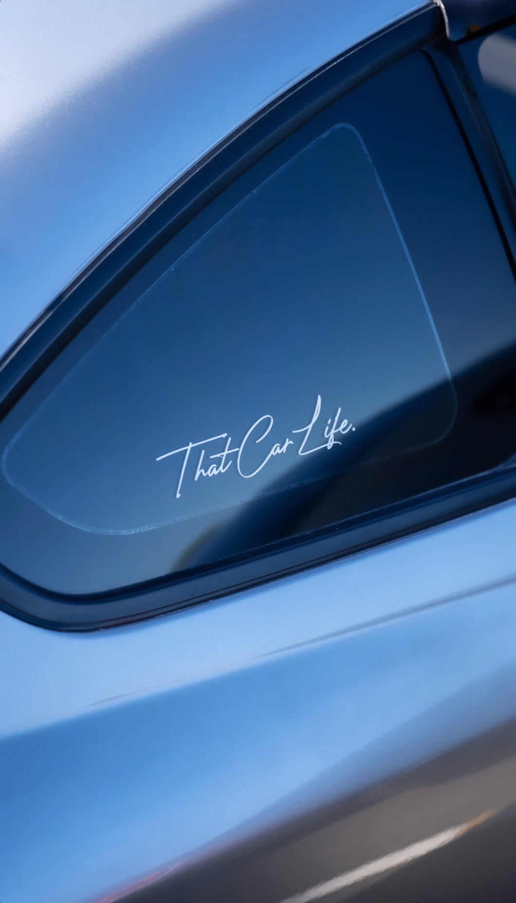 ThatCarLife OG Script Car Decal - LARGE