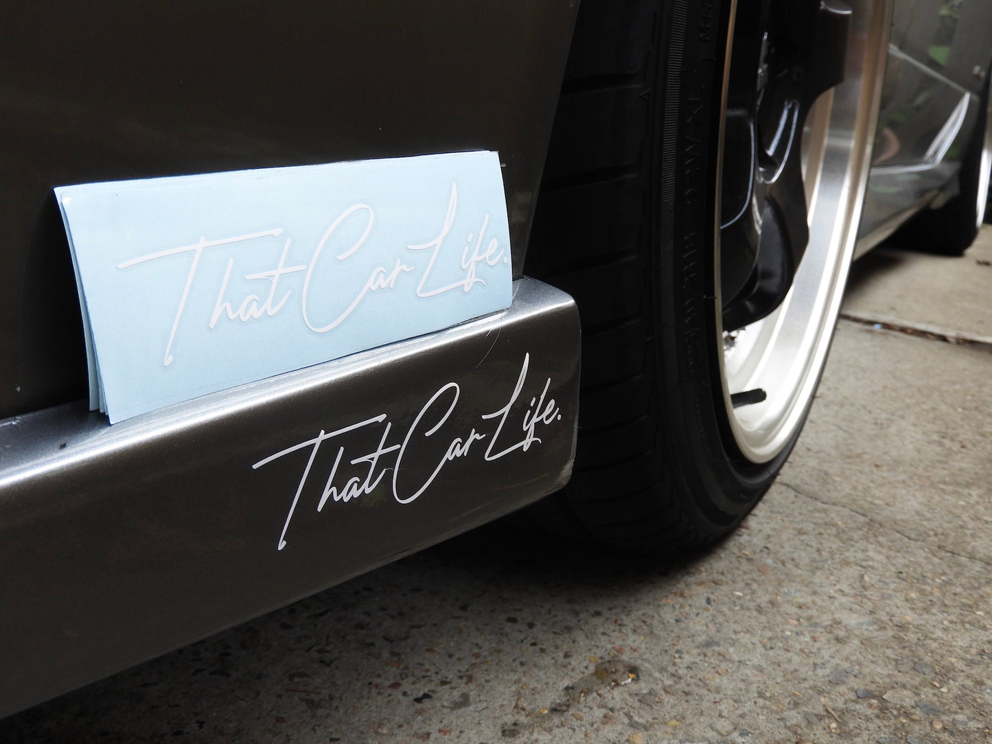 ThatCarLife OG Script Car Decal - SMALL - ThatCarLife